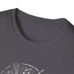 Musical Guitar Emblem T-Shirt
