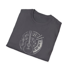 Musical Guitar Emblem T-Shirt