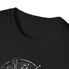 Musical Guitar Emblem T-Shirt