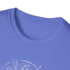 Musical Guitar Emblem T-Shirt