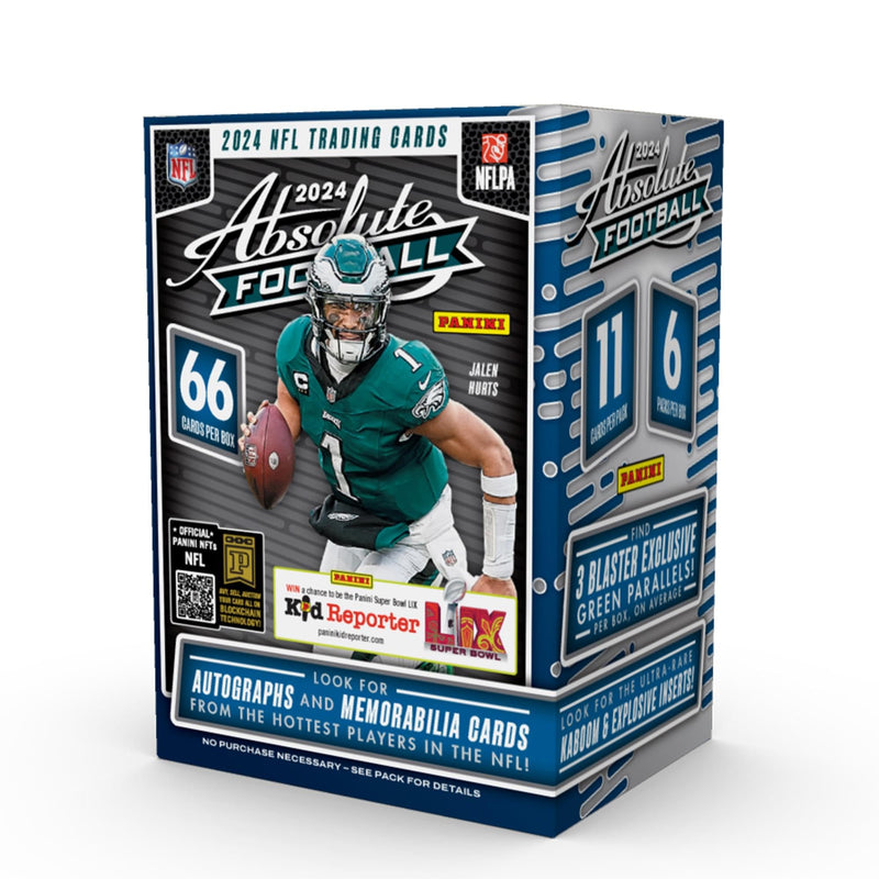 2024 Panini Absolute Football NFL Trading Cards Blaster Box