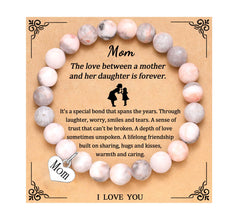MFTRADING To My Mom Bracelet Mothers Day Gifts from Daughter Birthday Anniversary Christmas Retirement Gifts Heart Charm Bracelet for Women