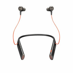 Poly Voyager 6200 UC - Bluetooth Dual-Ear (Stereo)Earbuds Neckband Headset - USB-A Compatible to connect to your PC Mac - Works with Teams Zoom & more - Active Noise Canceling Black (208748-01)