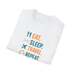 Eat Sleep Travel Repeat T-Shirt