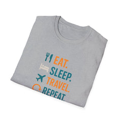 Eat Sleep Travel Repeat T-Shirt