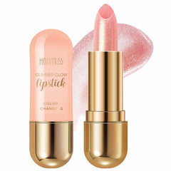 HOOMUSS Glimmer Balm Tinted Lip Balm Moisture Hydrate lipsticks PH Lipstick Color Changing Lipstick Natural Chapstick Glitter Pink Lip Gloss (Unicorn)