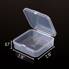 Mr. Pen- Bead Storage Containers, 28 Grids, 2 Pack, Clear White, 160pcs Label Stickers, Transparent, Small Bead Organizer Box, Diamond Art, Diamond Painting Organizer