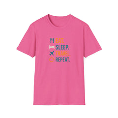 Eat Sleep Travel Repeat T-Shirt