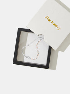 100% Real 925 Sterling Silver Bracelet for Women Bangle Elegant Decor Bracelet for Wedding