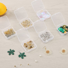 Mr. Pen- Bead Storage Containers, 28 Grids, 2 Pack, Clear White, 160pcs Label Stickers, Transparent, Small Bead Organizer Box, Diamond Art, Diamond Painting Organizer