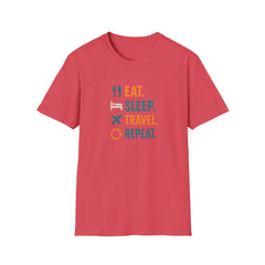 Eat Sleep Travel Repeat T-Shirt