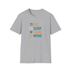 Eat Sleep Travel Repeat T-Shirt
