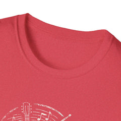 Musical Guitar Emblem T-Shirt