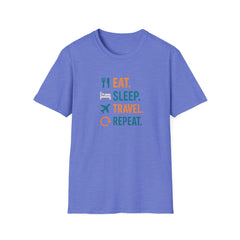 Eat Sleep Travel Repeat T-Shirt