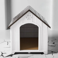 Dog House Outdoor Dogs Kennel Waterproof and Sun-proof Dogs Cage Solid and Firm Dog Accessories Moisture-proof Pet Supplies