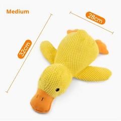 Dog Toy Stomping Duck Bite Resistant Grinding Teeth Cleaning Large Dog Interactive Entertainment Puppy Boredom Pet Plush Toy