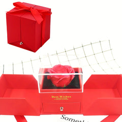 Rose Soap Premium Gift Box with MOM Pendant Necklace,for Mother's Day, Black Friday, Valentine's Day, Anniversaries, Birthdays