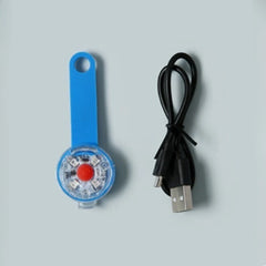 Dog Collar, Loss Collar, Weatherproof LED Safety Light, USB Rechargeable LED Light Collar, Dog, Cat, Pet