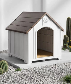 Dog House Outdoor Dogs Kennel Waterproof and Sun-proof Dogs Cage Solid and Firm Dog Accessories Moisture-proof Pet Supplies