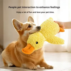 Dog Toy Stomping Duck Bite Resistant Grinding Teeth Cleaning Large Dog Interactive Entertainment Puppy Boredom Pet Plush Toy