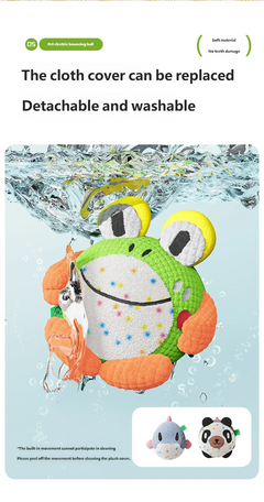 Dog toys, electric bouncing ball, pet self congratulation, relief, magic instrument, sound making, puppies, molars, bite resista