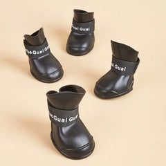 Dog Shoes for Large Dogs, Medium Dog Boots & Paw Protectors for Winter Snowy Day, Summer Hot Pavement, Water-Resistant in Rainy