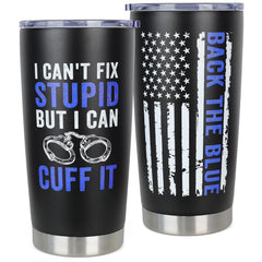 Police Gifts - Police Officer Gifts for Him - Gifts for Police Officers Men Fathers Day Christmas Birthday Gifts - Police Academy Graduation Gifts - Retirement Gifts for Police Dad Husband Boyfriend
