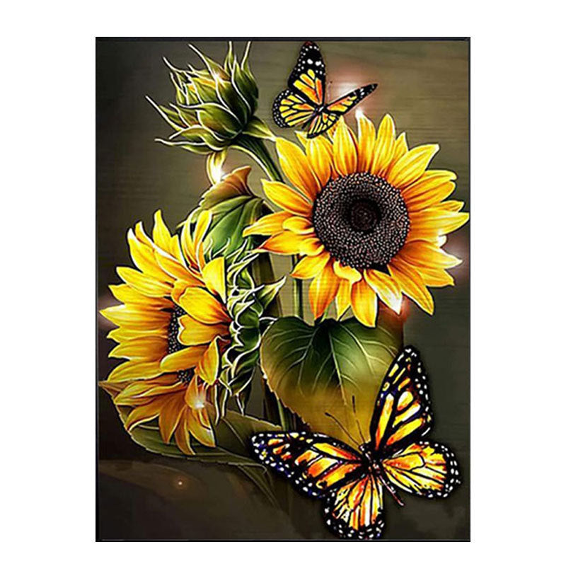 5D Full Diamond Painting - Sunflower for Living Room