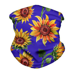 Digital Printed Sunflower Scarf