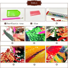 5D Diamond Painting Kit - Potted Sunflower Art